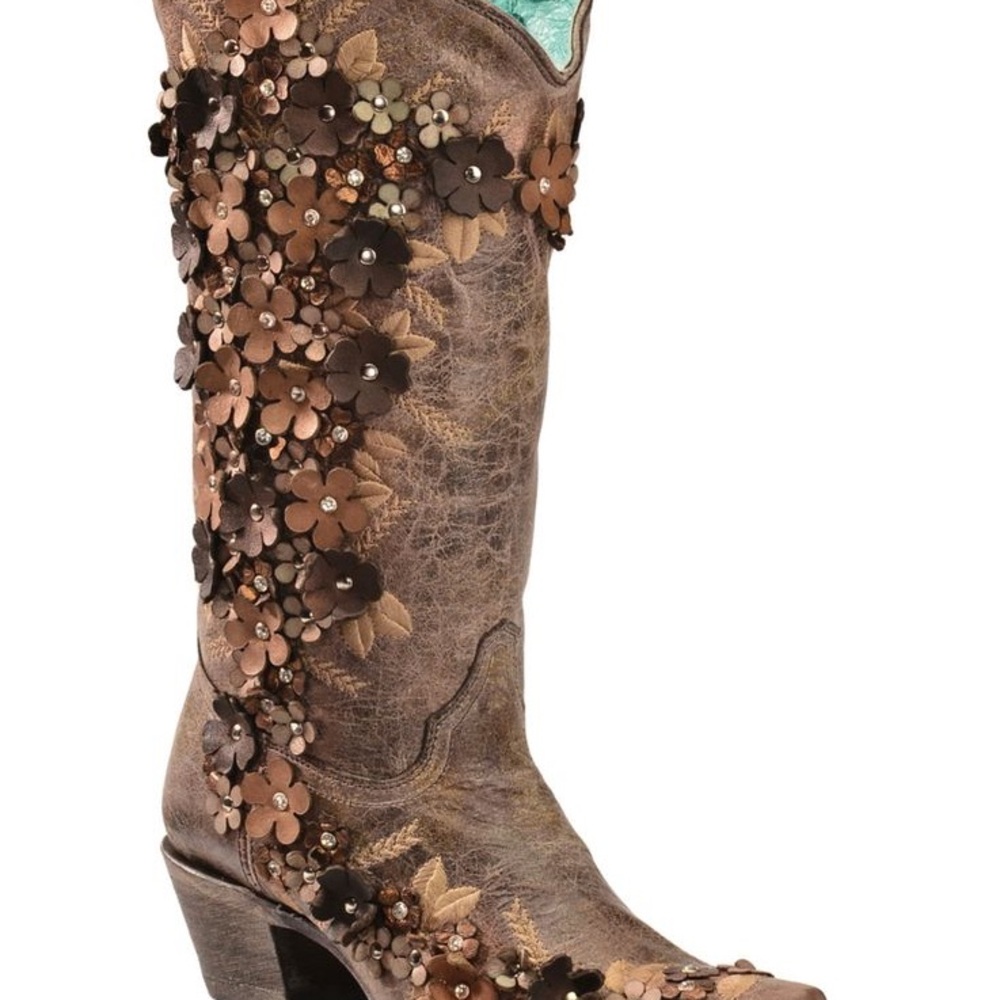 Floral Cowgirl Boots